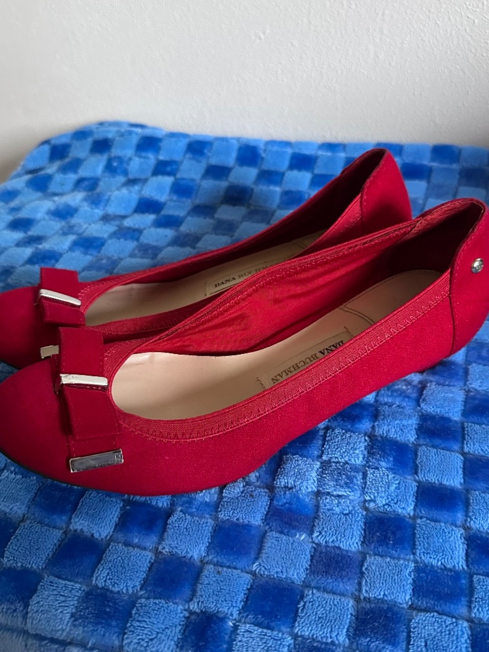 Dana Buchman Women's Red Ballet-shoes 8 1/2